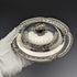 1866 British Antique Sterling Silver Butter Dish with Lid 300g Henry Wilkinson